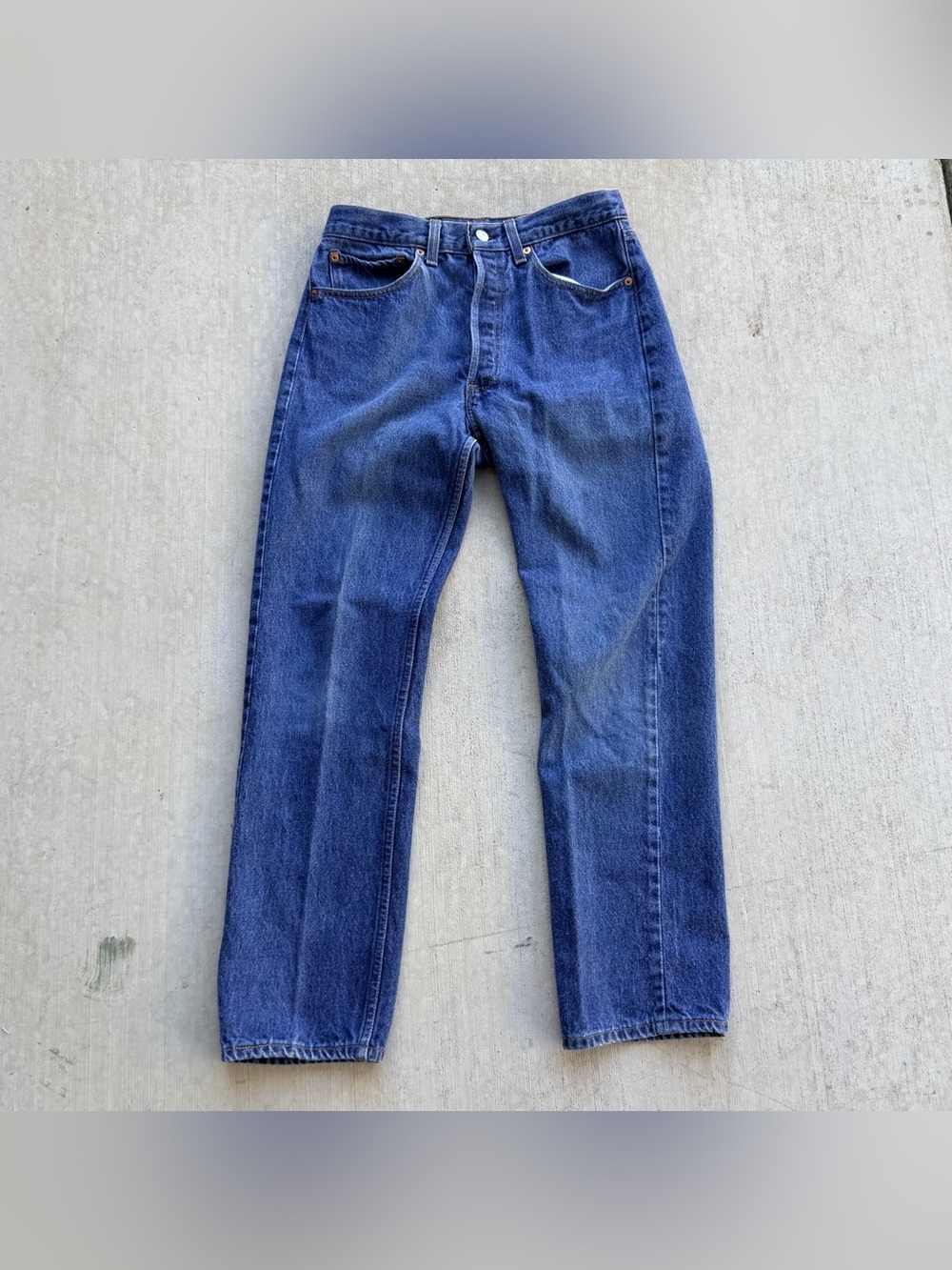 Vintage Levi’s 501 Jeans Made In USA 90s Button Fly 30x29